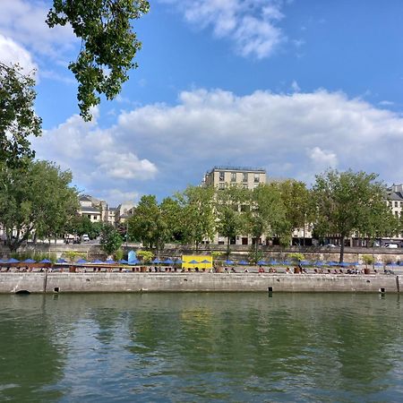 פריז Ile Saint-Louis Glamorous Flat מראה חיצוני תמונה
