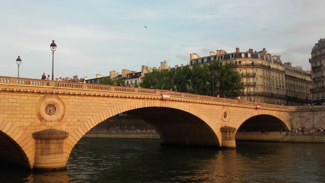 פריז Ile Saint-Louis Glamorous Flat מראה חיצוני תמונה